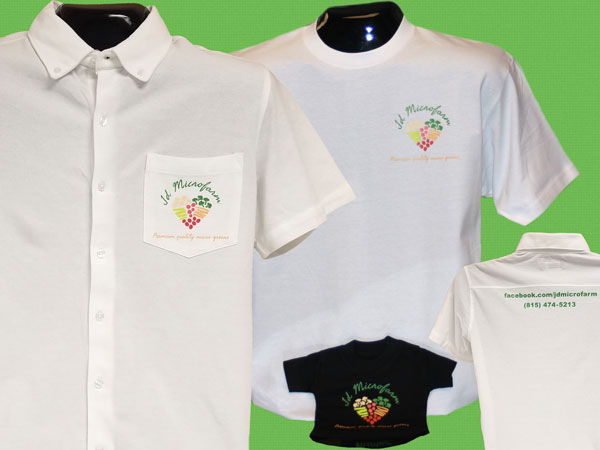 Custom corporate wear and branded employee uniforms in Joliet and Shorewood Illinois