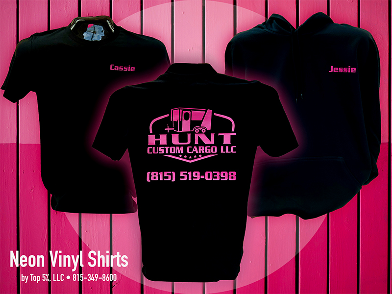 Custom screen printed shirts for businesses and organizations in Joliet Illinois