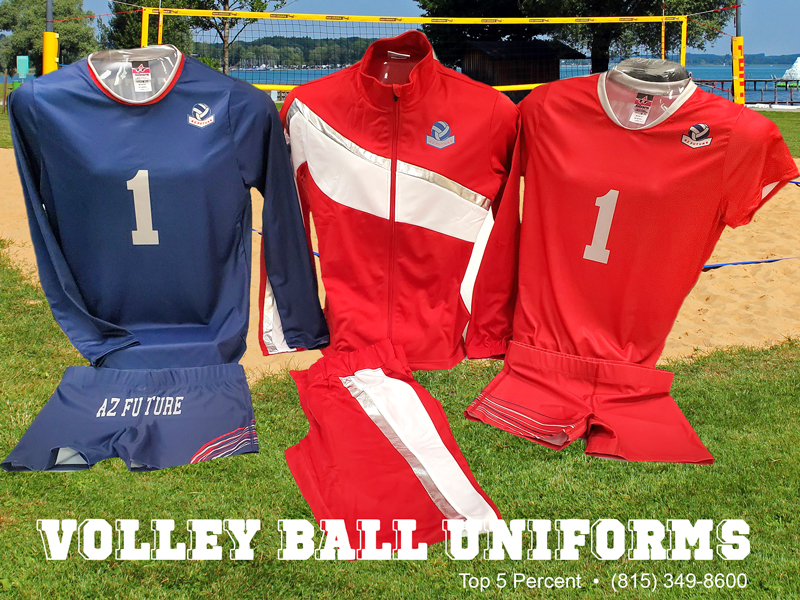 Custom spirit wear and team apparel from Top 5 Percent in Joliet Illinois