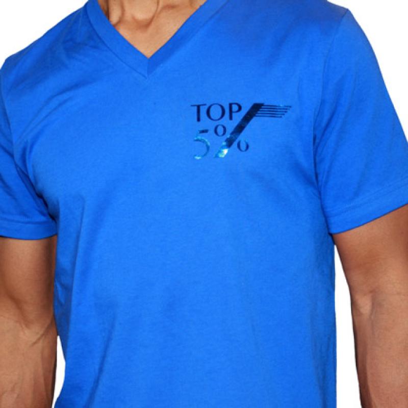 Foil Brand V Blue