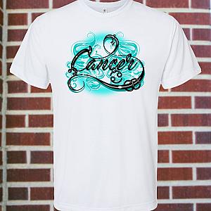 Men's Cancer Zodiac T-Shirt — view 1