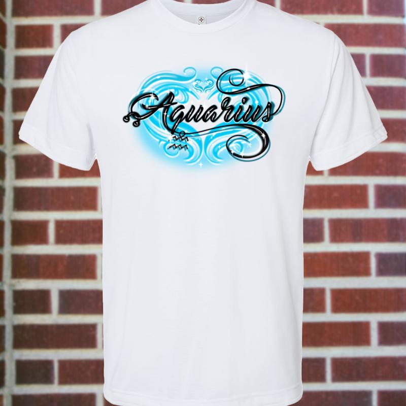 Men's Aquarius Zodiac T-Shirt