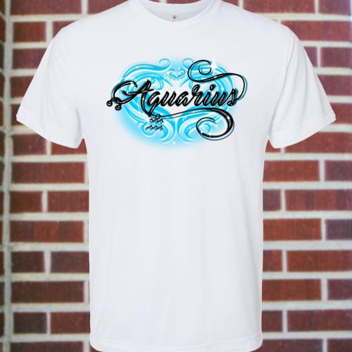Men's Aquarius Zodiac T-Shirt