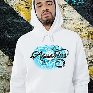 Men's Aquarius Zodiac Hoodie — view 1