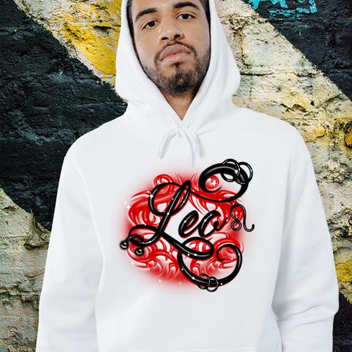 Men's Leo Zodiac Hoodie