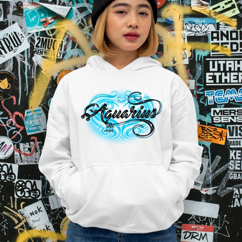 Women's Aquarius Zodiac Hoodie