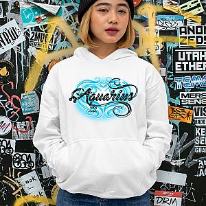 Women's Aquarius Zodiac Hoodie — view 1