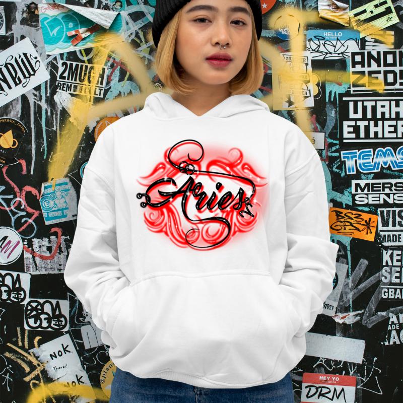 Women's Aries Zodiac Hoodie
