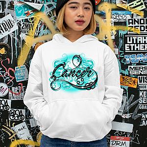 Women's Cancer Zodiac Hoodie — view 1