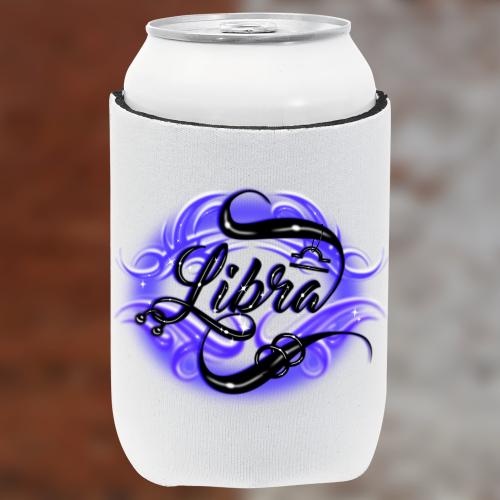 Libra Koozie Can Holder