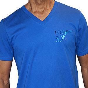 Foil Brand V Blue — view 3