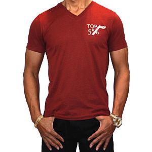 Foil Brand V Maroon — view 2