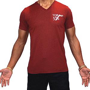 Foil Brand V Maroon — view 4