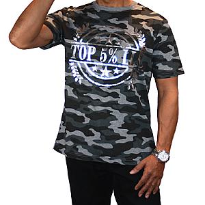 Silver Wreath Camo Shirt — view 2