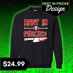 Halloween 'Rest In Pieces' Sweatshirt — view 2