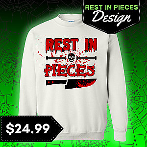 Halloween 'Rest In Pieces' Sweatshirt — view 3