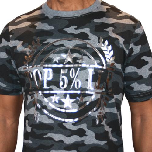 Silver Wreath Camo Shirt