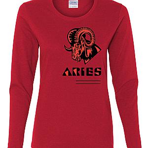 Ladies Aries Zodiac Shirt — view 1
