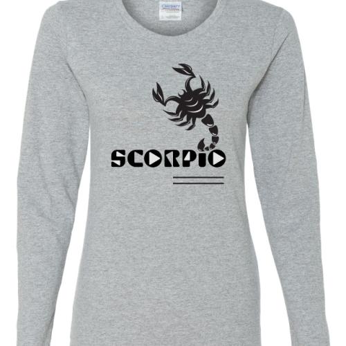 Ladies Scorpio Zodiac Shirt