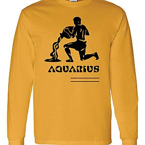 Men Aquarius Zodiac Shirt — view 1