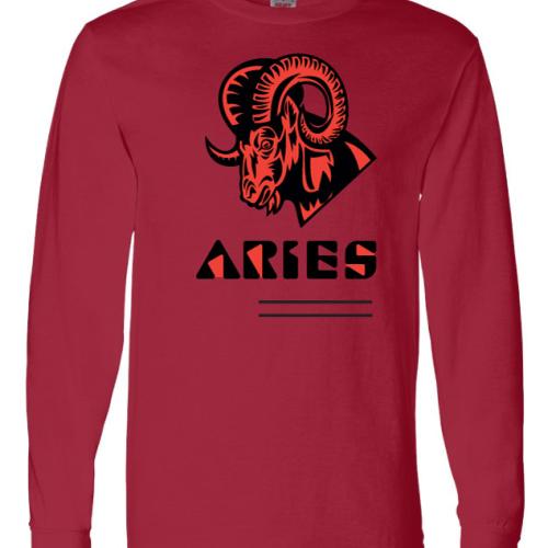 Men Aries Zodiac Shirt