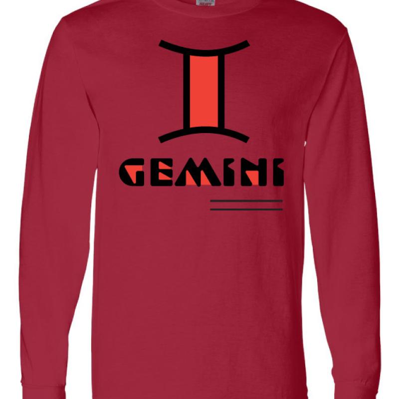 Men Gemini Zodiac Shirt