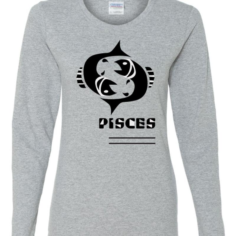 Ladies Pisces Zodiac Shirt