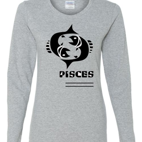 Ladies Pisces Zodiac Shirt