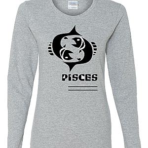 Ladies Pisces Zodiac Shirt — view 1