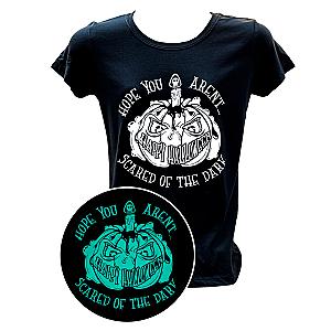 Halloween Glow In The Dark Pumpkin Shirts — view 1