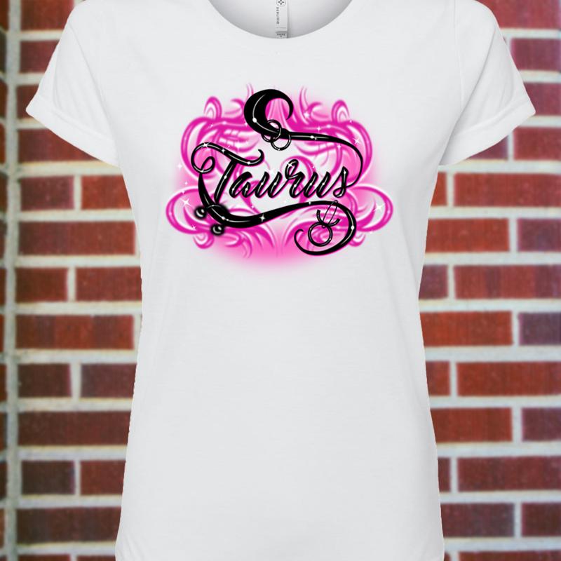 Women's Taurus Zodiac Fitted T-Shirt
