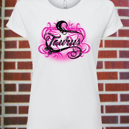 Women's Taurus Zodiac Fitted T-Shirt