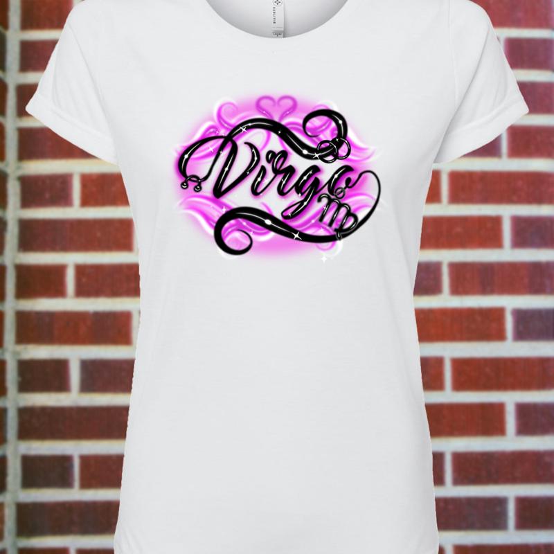 Women's Virgo Zodiac Fitted T-Shirt