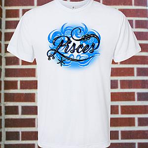 Men's Pisces Zodiac T-Shirt — view 1